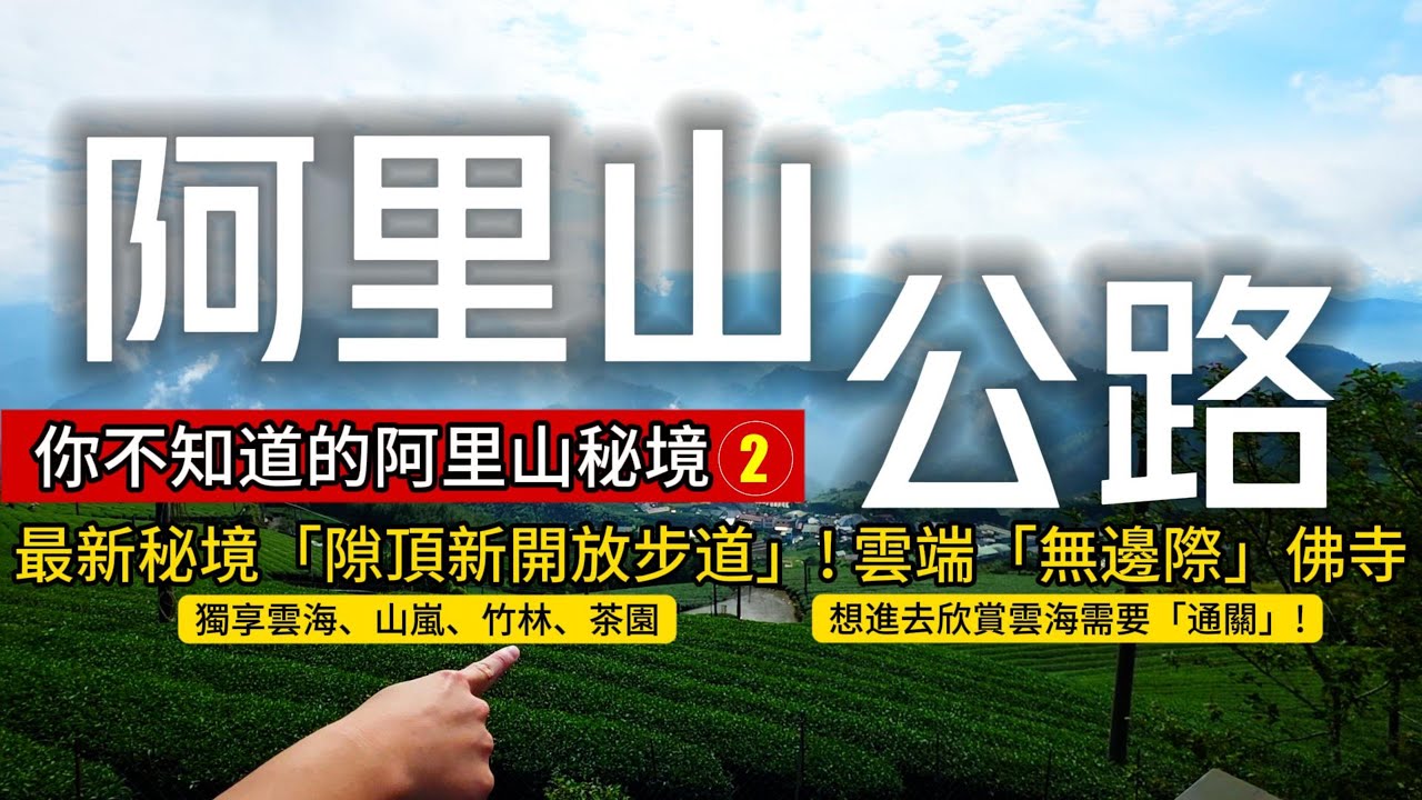內行人玩阿里山❷❗隱藏版「免費下午茶」❗絕美「無邊際雲海」佛寺，想進去要靠緣分｜在地人拜託我別說！生意已經很好的「全嘉義最便宜火雞肉飯」｜阿里山❌嘉義｜TAIWAN｜