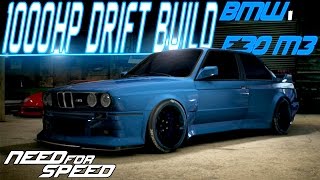 Need For Speed 2015 1000Hp Bmw E30 M3 Customization & Drift Build