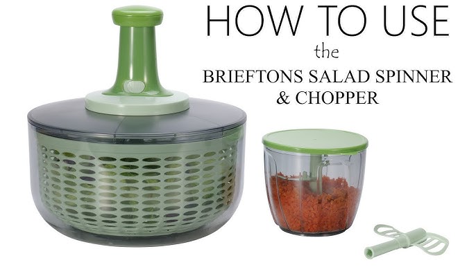 Introducing the Brieftons Salad Spinner and Chopper 