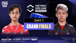 [ID] PUBG MOBILE SUPER LEAGUE SEA SPRING 2024| GRAND FINALS DAY 1  FT. #BTR #AE #VPE #TALN #DX #RRQ