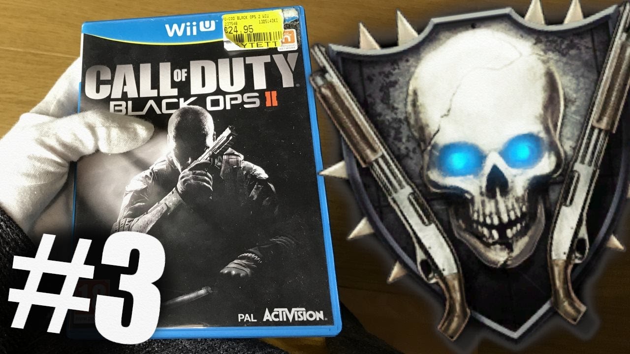 Road To Shotgun Rank On Wii U 3 Call Of Duty Black Ops 2 Zombies Gameplay Youtube