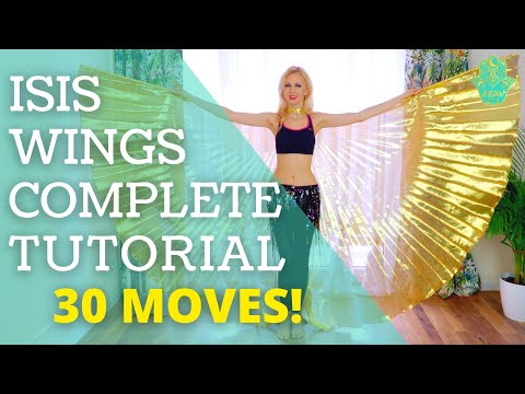 Belly Dance With Isis Wings Complete Tutorial With 30 Moves Best Belly Dance Workout