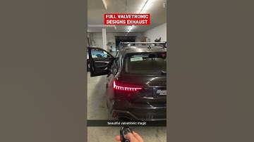 MEAN SOUNDING AUDI RS6! #cars #loud #exhaust #flames #valve #racing #rev