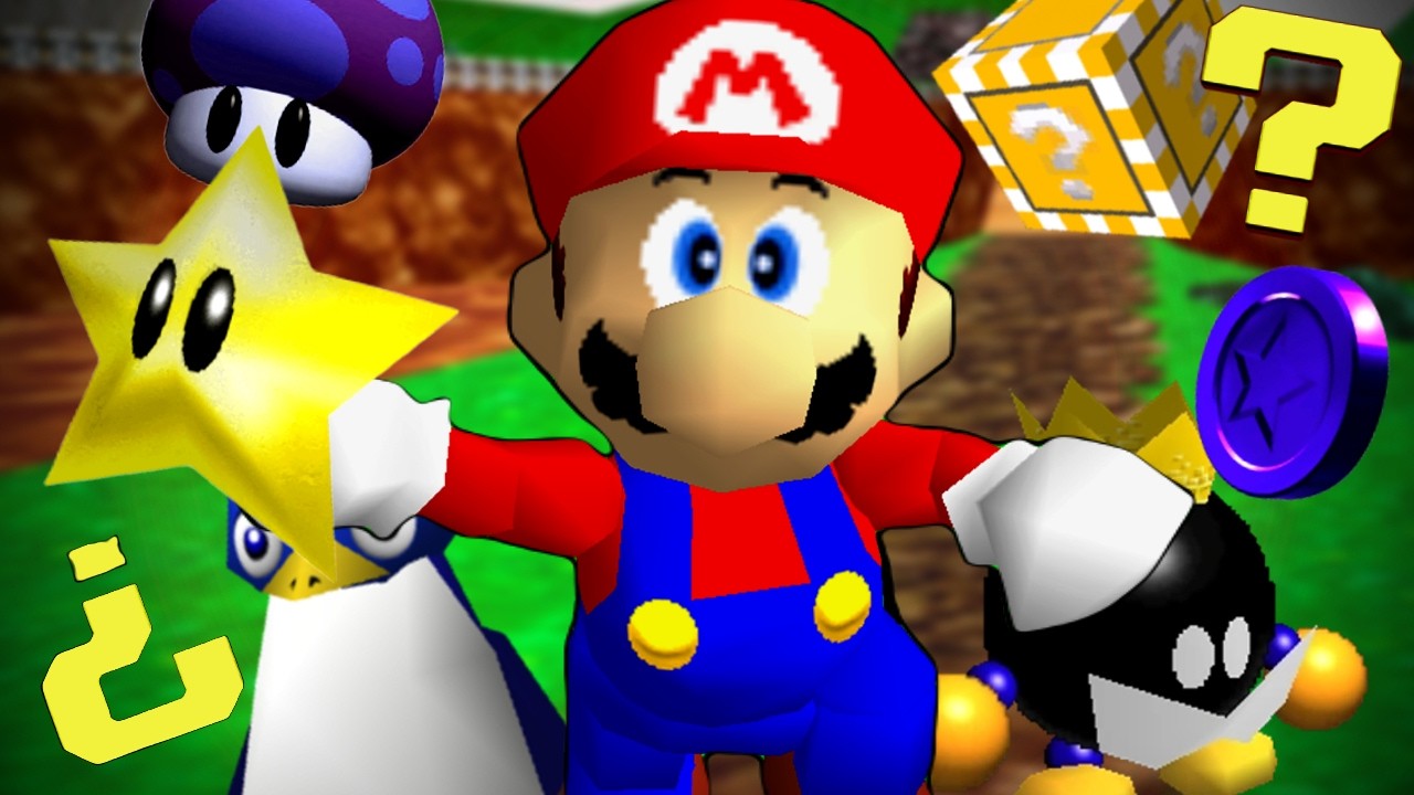 MARIO 64 pero TODO esta RANDOMIZADO 🔴