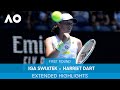 Iga Swiatek v Harriet Dart Extended Highlights (1R) | Australian Open 2022