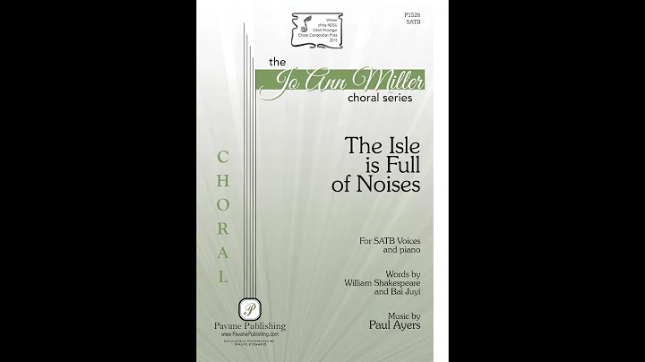 The Isle Is Full of Noises (SATB Choir) - by Paul ...
