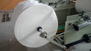 How to load jumbo roll raw paper