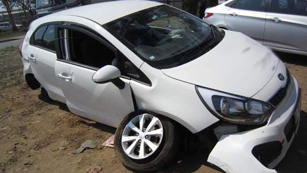 Latest Car Accident of Kia Rio 5 Road Crash Compilation Auto