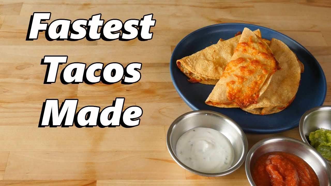 Easy Chicken Taco Recipe | Crispy Sheet Tray Taco Dinner