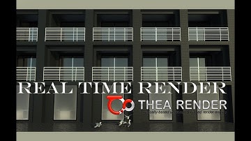 Real Time Rendering In SketchUp with Thea Render #10