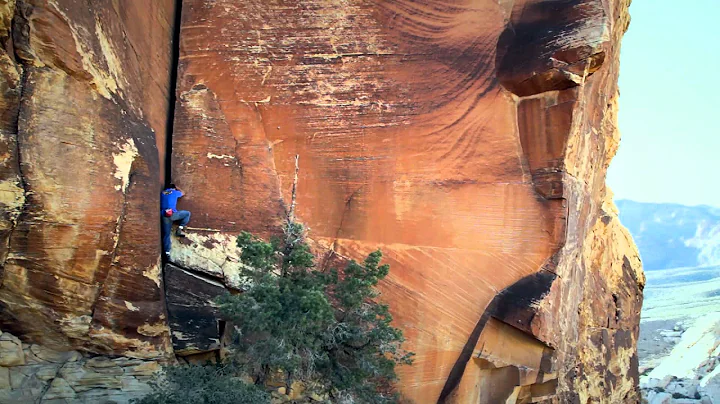 Local Climbs: Matt Kuehl climbing offwidth in Red ...