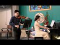 Ravel - "Pavane Pour Une infante défunte"(Narain Darakananda, Violin; Vivien Kong, Piano)