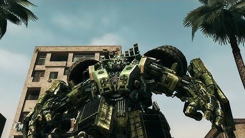 Transformers: Revenge of the Fallen Decepticon Walkthrough part 14 - Cairo City