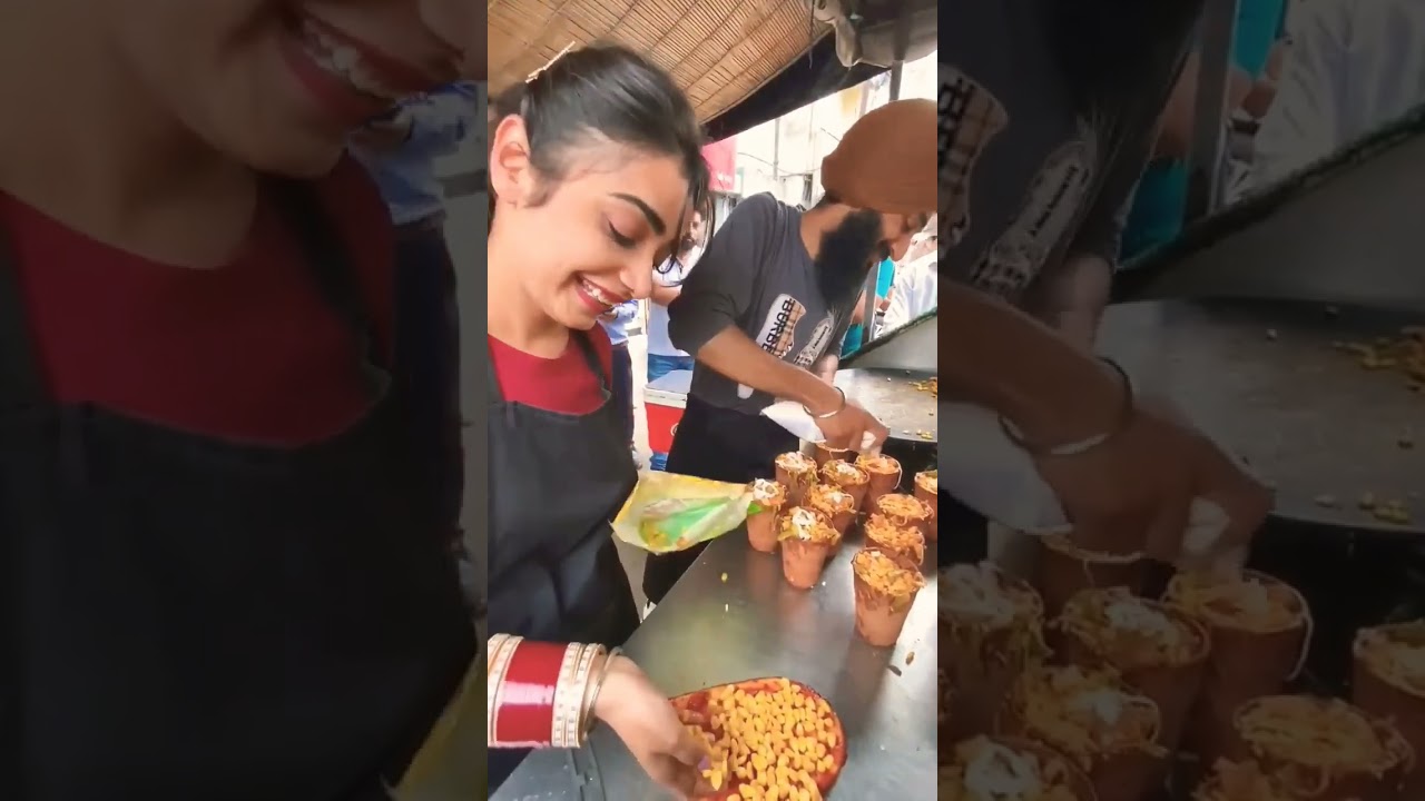 ⁣Viral kulhad pizza couple. #famous #viral #amazing #satisfying