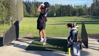 14 YO Junior Golfer, practice, 5.14.2024 미국 중학생 골퍼