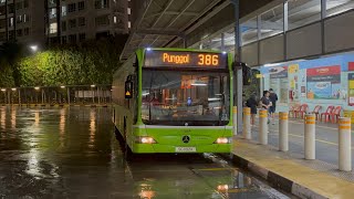 Go-Ahead SG Mercedes-Benz O530 Citaro (Batch 3) SG1192K on Feeder 386 at Punggol Int