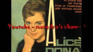 Video thumbnail of "Alice Dona - Une Voiture Rouge"