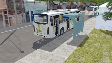 Proton bus Simulator - Mod Caio Apache Vip IV Midi OF-1519 | Gameplay