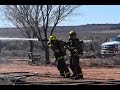 Fire near Hildale destroys trailer, displacing 1 man
