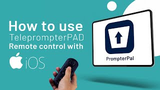 [iOS] How to use TeleprompterPAD Remote Control with PrompterPal app [AKA iCue or iAutocue] screenshot 4