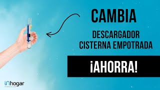 Ahorra agua y dinero: aprende cómo cambiar el descargador en tu cisterna empotrada 💰💧