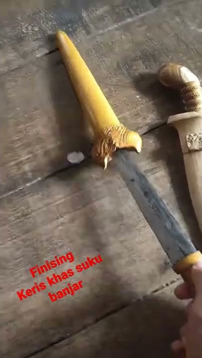 keris khas suku Banjar #shorts  #golok #traditional  #banjarmasin  #dayak