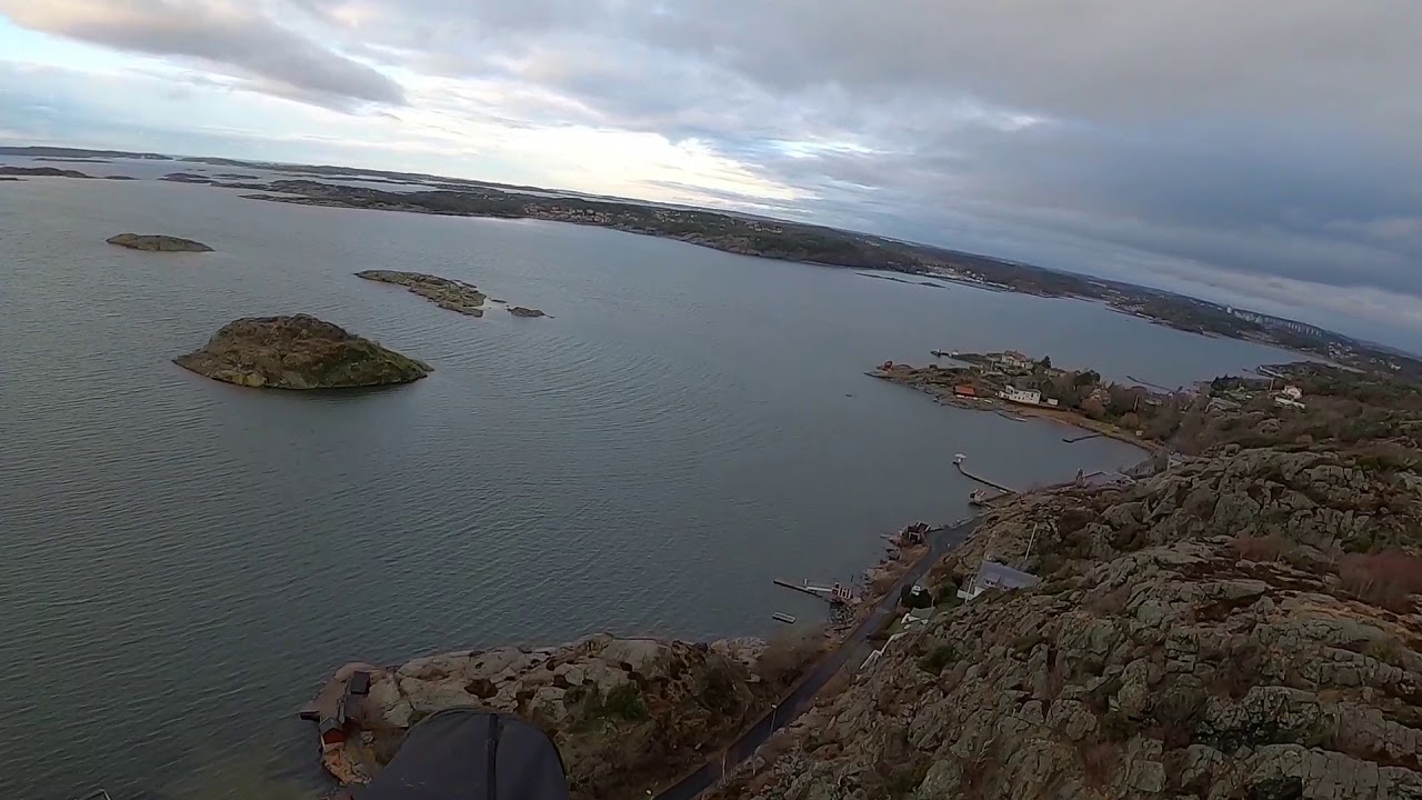 Paragliding: Hovås Göteborg Sweden