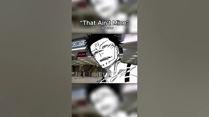 #jujutsukaisen #skit #funny #gojo #sukuna #instinct