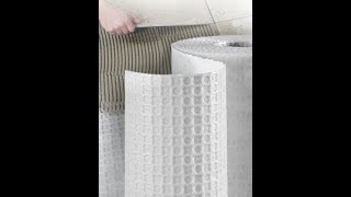 Strata Mat installation | Laticrete | AHH Designs LLC