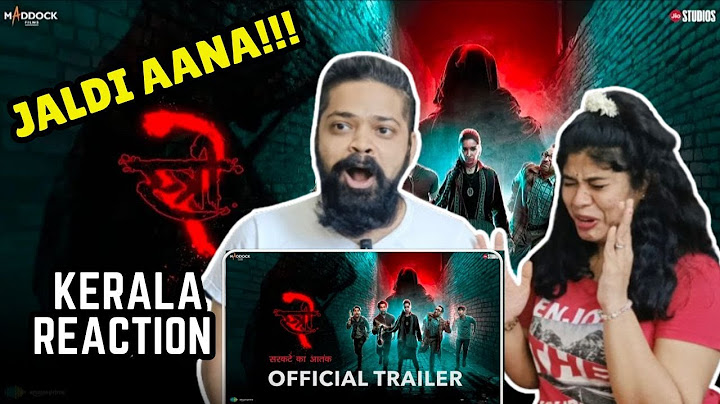 Stree 2 | Official Trailer REACTION | Shraddha K | Rajkummar R | Pankaj T | Dinesh V | 15th Aug 2024