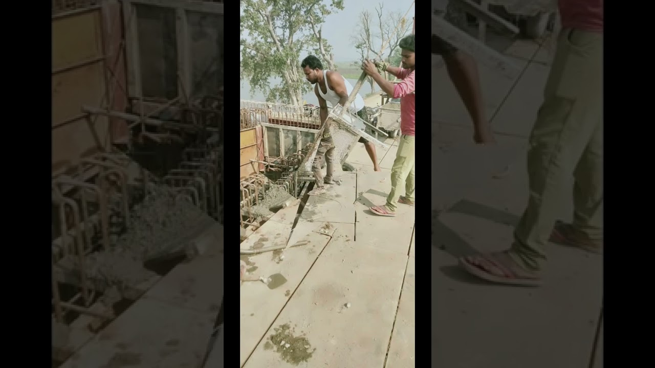 Bridge girder casting| Casting of Girder| Bridge construction| Bridge from site