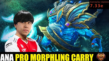 ANA PLAYING Morphling CARRY 7.33E - DOTA 2 HIGHEST MMR MATCH #dota2 #dota2gameplay