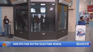 The 2026 NYS Fair butter sculpture has been revealed