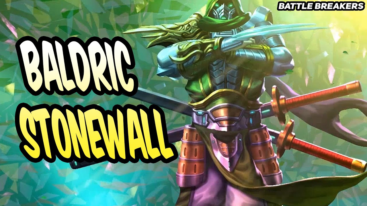 Battle Breakers | Baldric Stonewall - the poison ninja | It's like thorns, - but poison [Epic Games]