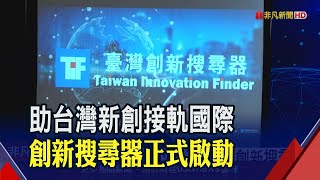 進軍國際跳板 臺灣創新搜尋器初步納300筆新創資料｜非凡新聞｜20210324