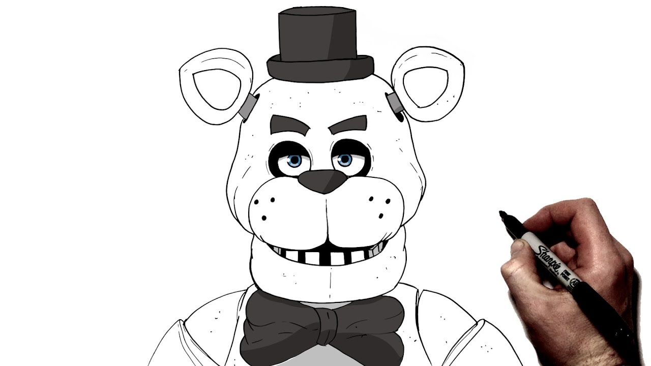 How to Draw Freddy Fazbear