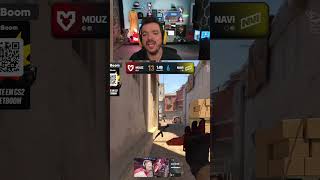 NAVI PERDENDO FEIO PRA MOUZ 20/02/2026 #gaules #cs2 #navi #mouz