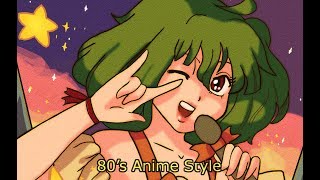 80s anime hair advice lots of reference pics  Support  Modeling   Blender Artists Community  Anime hair Anime Aesthetic anime