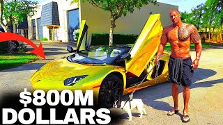 Ridiculously Expensive Things  Dwayne Johnson Spends His $800 Million Dollars On