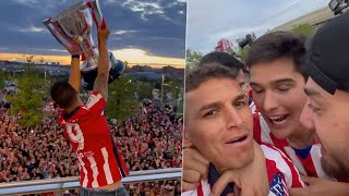 ATLETICO Madrid CRAZY 2021 Title Celebrations!