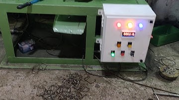 PLASTIC DRUM HANDLE MAKING MACHINE