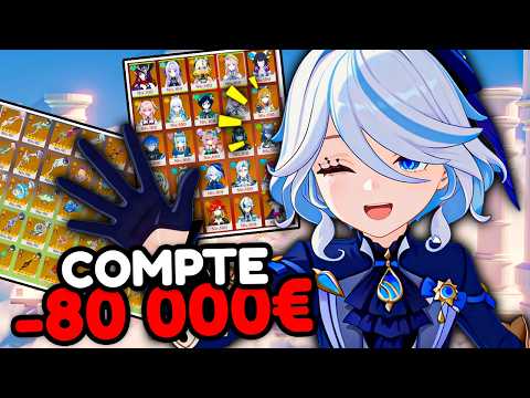 Ce Joueur a mis + de 80 000€ sur son COMPTE Genshin Impact et c'est EFFRAYANT !