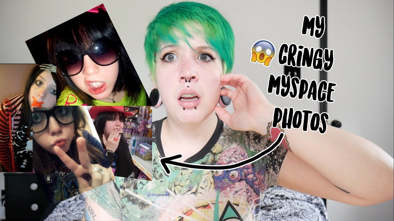 Reacting To My Myspace Photos 2007 2010 YouTube