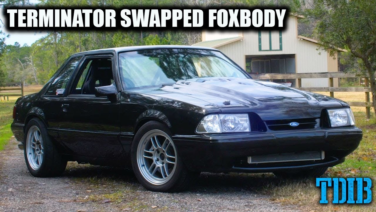 Fox Body Mustang Rocks A Terminator Cobra Engine And Interior