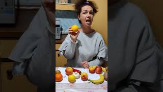 sorting fruits and vegetables, demo lesson