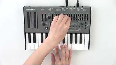 “Selecting a Patch” Roland SH-01A #01