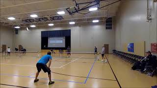 League City Championship pickleball tournament men's 4.0 gold medal match