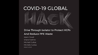 COVID-19 DevPost Hackathon - Drive Thru Isolator