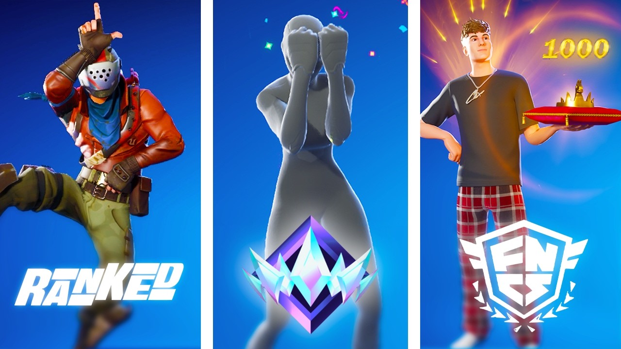 Почему профессионалы Fortnite используют эти эмоции!