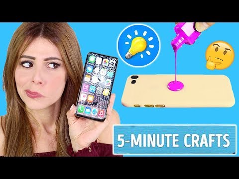 💉 Ho testato gli HACKS di 5-MINUTE CRAFTS per IPHONE !!!